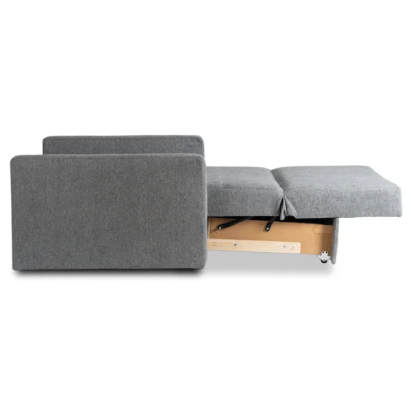 product-3378-5 Set de 2x fotoliu de dormit simplu MILAN 1 gri — Fotolii de relaxare