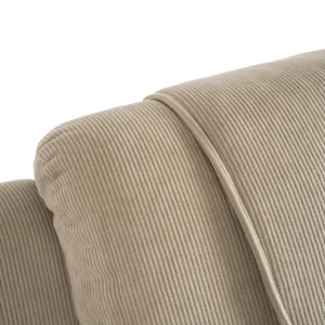 Scaun electric de masaj FENIX cu funcție de ridicare, catifea bej