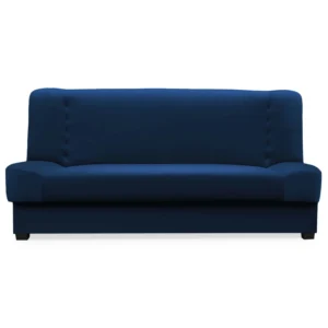 product-3395-1 Pliant canapea pat PIANO albastru Navy Velour — Canapele și sofale