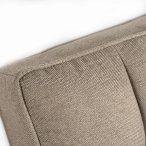 Fotoliu reclinabil CORRA pentru dormit, bej închis