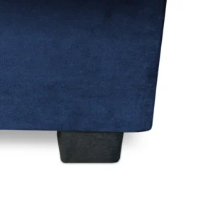 product-3398-4 Canapea pat pliabil SIGMA catifea albastru marin — Canapele și sofale