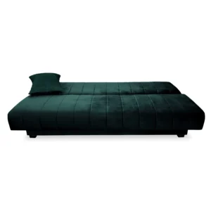 product-3399-2 Canapea pliabilă SIGMA Velur verde — Canapele și sofale