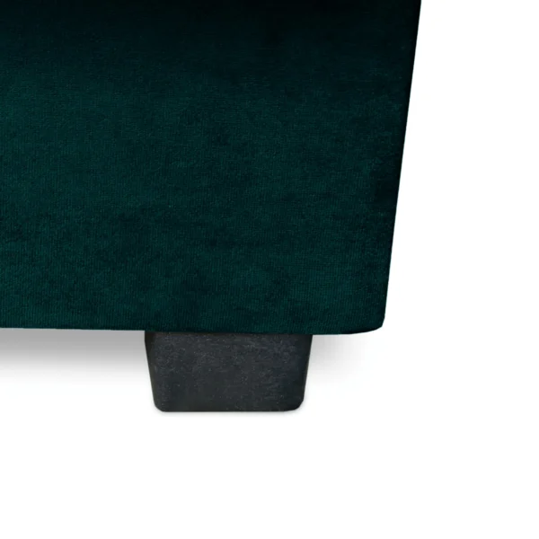 product-3399-4 Canapea pliabilă SIGMA Velur verde — Canapele și sofale