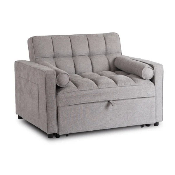 product-3411-0 CORRA Sleeping fotoliu pliabil gri — Fotolii de relaxare