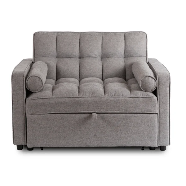 product-3411-1 CORRA Sleeping fotoliu pliabil gri — Fotolii de relaxare