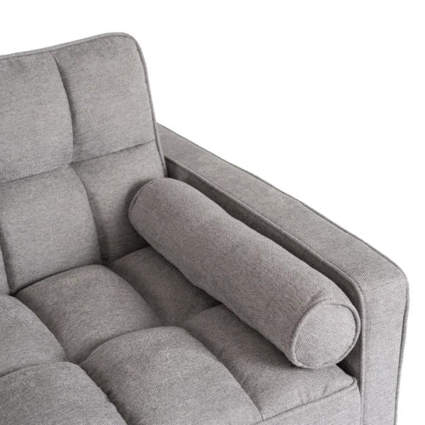 product-3411-10 CORRA Sleeping fotoliu pliabil gri — Fotolii de relaxare