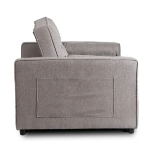 product-3411-3 CORRA Sleeping fotoliu pliabil gri — Fotolii de relaxare