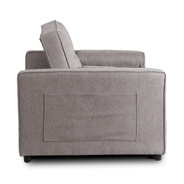product-3411-3 CORRA Sleeping fotoliu pliabil gri — Fotolii de relaxare