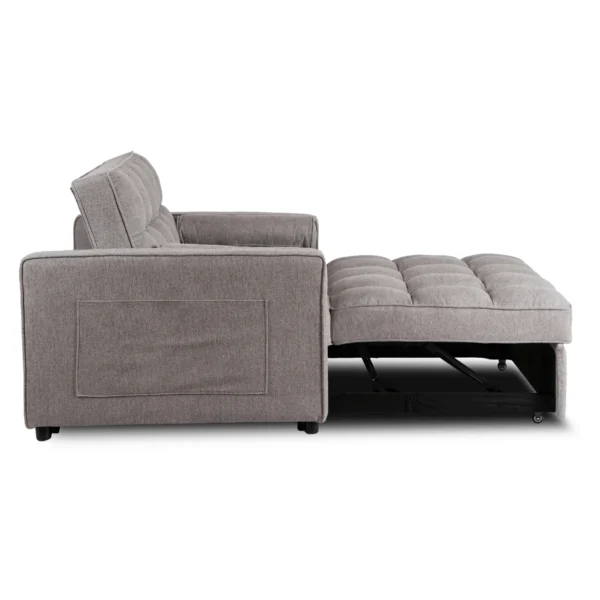product-3411-4 CORRA Sleeping fotoliu pliabil gri — Fotolii de relaxare