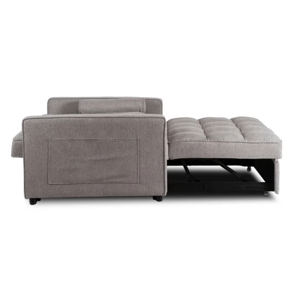 product-3411-5 CORRA Sleeping fotoliu pliabil gri — Fotolii de relaxare