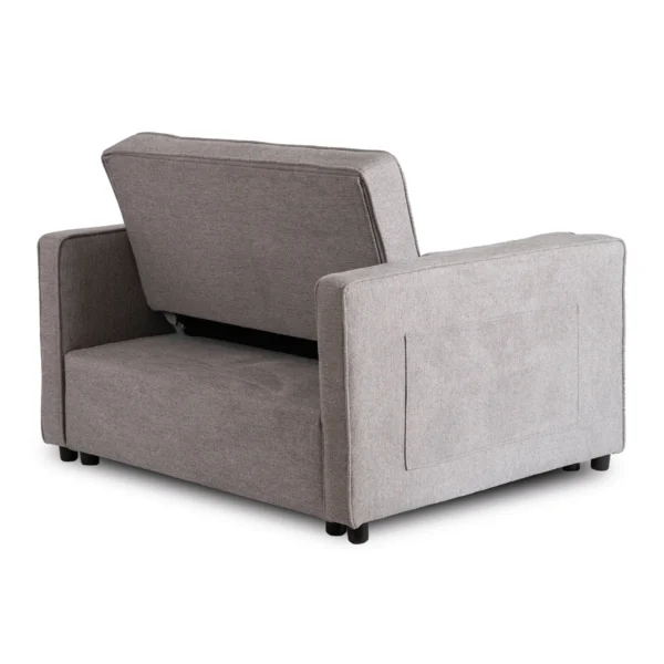 product-3411-6 CORRA Sleeping fotoliu pliabil gri — Fotolii de relaxare