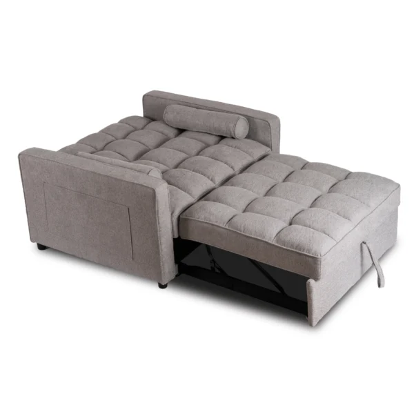 product-3411-8 CORRA Sleeping fotoliu pliabil gri — Fotolii de relaxare