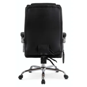 product-3413-6 GIORGIO Fotoliu pivotant încălzit negru — MOBILA
