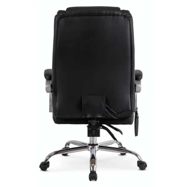 product-3413-6 GIORGIO Fotoliu pivotant încălzit negru — MOBILA