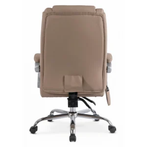 Scaun de masaj pivotant GIORGIO cu funcție de încălzire, bej