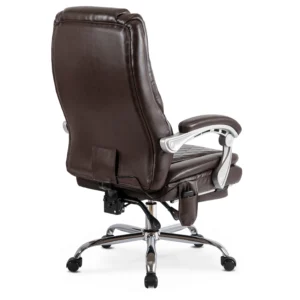 Scaun de masaj pivotant GIORGIO cu funcție de încălzire, maro