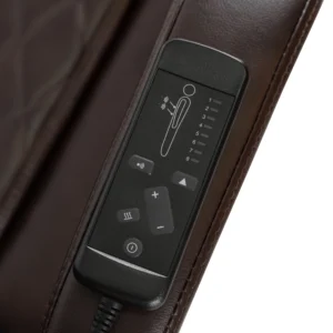 Scaun de masaj pivotant GIORGIO cu funcție de încălzire, maro