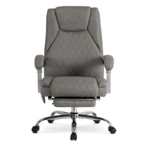 product-3416-1 GIORGIO Fotoliu pivotant GIORGIO Fabric gri încălzit — MOBILA