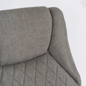 product-3416-7 GIORGIO Fotoliu pivotant GIORGIO Fabric gri încălzit — MOBILA