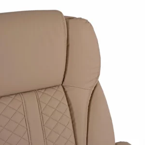 Scaun pivotant PHONIX din piele ecologică bej