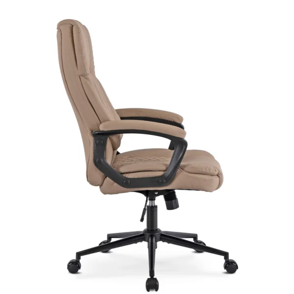 Scaun pivotant PHONIX din piele ecologică bej