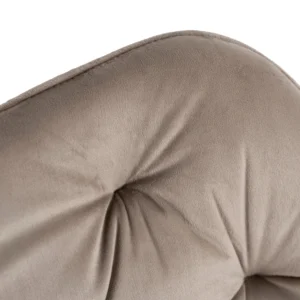 product-3420-6 Scaun pivotant KONOR din velur bej