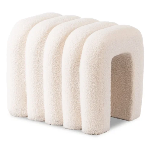 product-3426-0 PIKSEL pouf tapițat crem — MOBILA