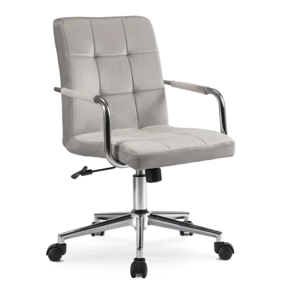 product-3446-0 ASTRO fotoliu pivotant tineret Gray Velour — MOBILA
