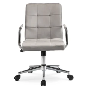 product-3446-1 ASTRO fotoliu pivotant tineret Gray Velour — MOBILA