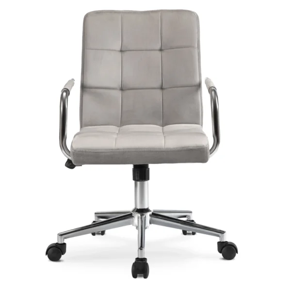 product-3446-1 ASTRO fotoliu pivotant tineret Gray Velour — MOBILA