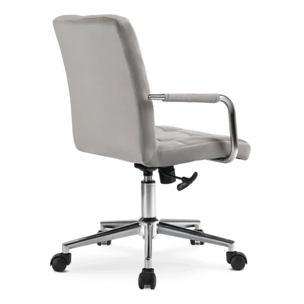 product-3446-2 ASTRO fotoliu pivotant tineret Gray Velour — MOBILA