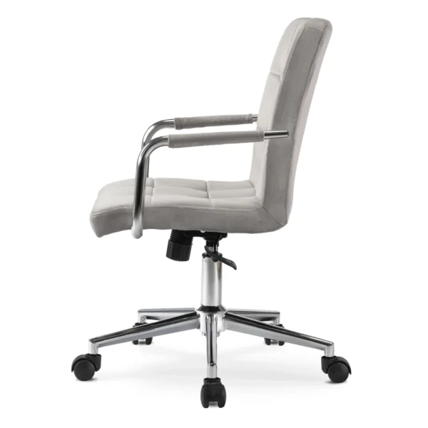 product-3446-3 ASTRO fotoliu pivotant tineret Gray Velour — MOBILA