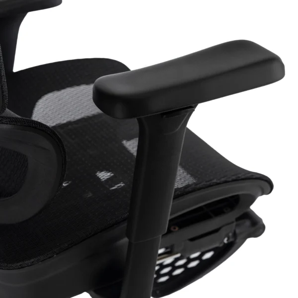 product-3452-4 KAIR Fotoliu pivotant ergonomic negru — MOBILA