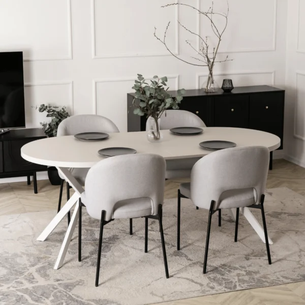 product-3461-2 Scaun BROS Gri/Negru