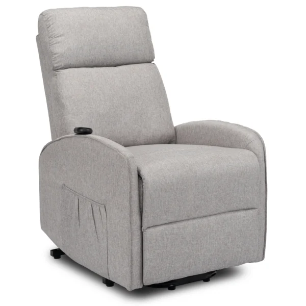 product-3463-1 Fotoliu COLTON cu rabatare electrică și funcție de ridicare, gri — Fotolii de relaxare