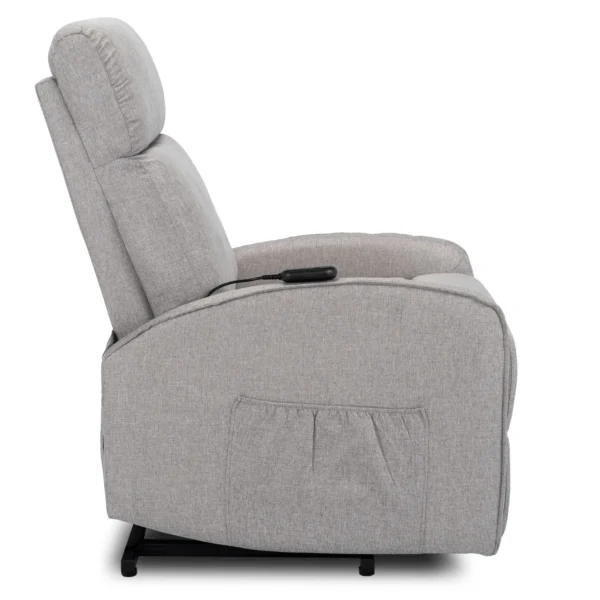 product-3463-4 Fotoliu COLTON cu rabatare electrică și funcție de ridicare, gri — Fotolii de relaxare