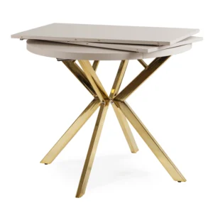 product-3472-5 LUGO Masă pliantă 90-190 cm Cașmir / Aur — Mese