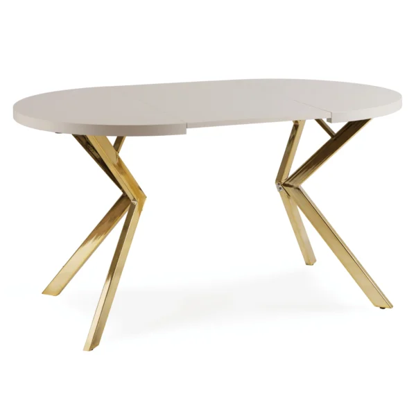 product-3472-6 LUGO Masă pliantă 90-190 cm Cașmir / Aur — Mese