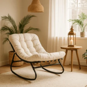 Scaun balansoar AURORA Bej