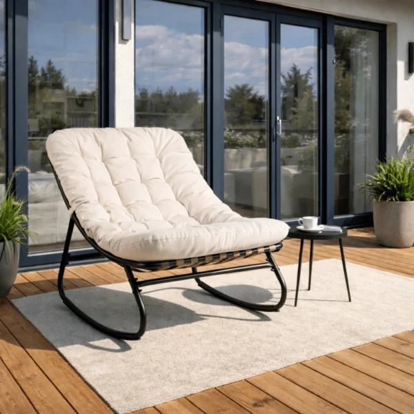 Scaun balansoar AURORA Bej