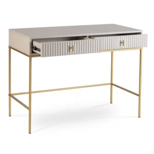 product-3476-1 MARCOS Casmir/Auriu Masă de toaletă cu caneluri