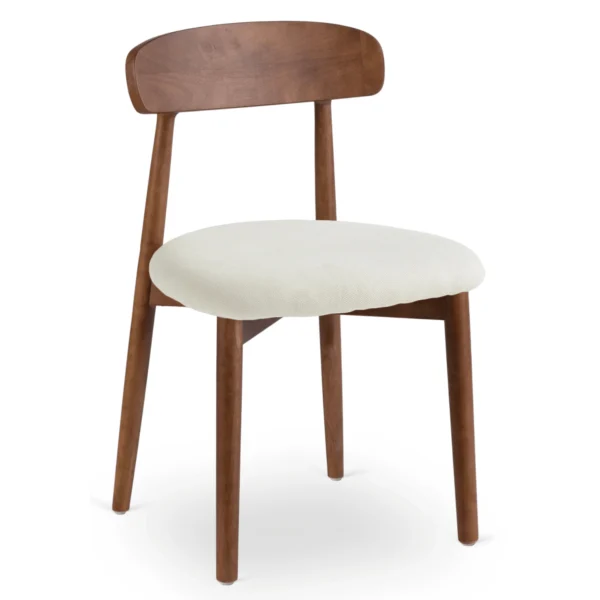 product-3478-0 Scaun ALVIN Walnut/Beige — MOBILA