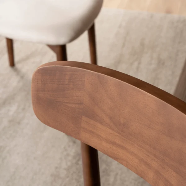 product-3478-2 Scaun ALVIN Walnut/Beige — MOBILA
