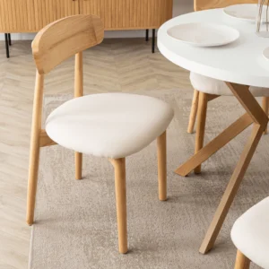 Scaun ALVIN Stejar/Bej