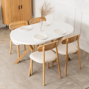 Scaun ALVIN Stejar/Bej