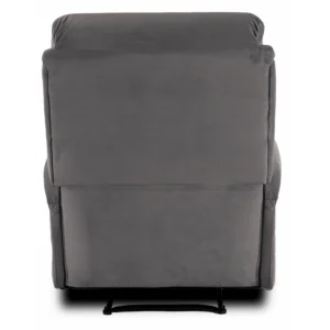 product-3480-7 Fotoliu extensibil KOBE, gri, din velur — Fotolii de relaxare