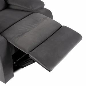 product-3480-9 Fotoliu extensibil KOBE, gri, din velur — Fotolii de relaxare