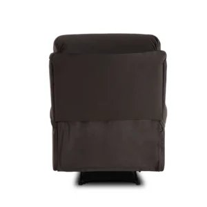Scaun reclinabil KOBE din velur maro