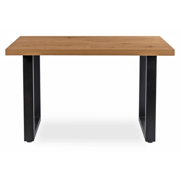 Masa extensibilă TOMAS 130-230 cm, stejar auriu/negru — Mese