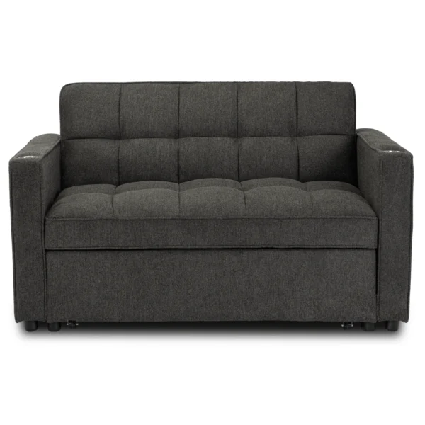 product-3491-1 Fotoliu rabatabil ASTER pentru dormit, negru